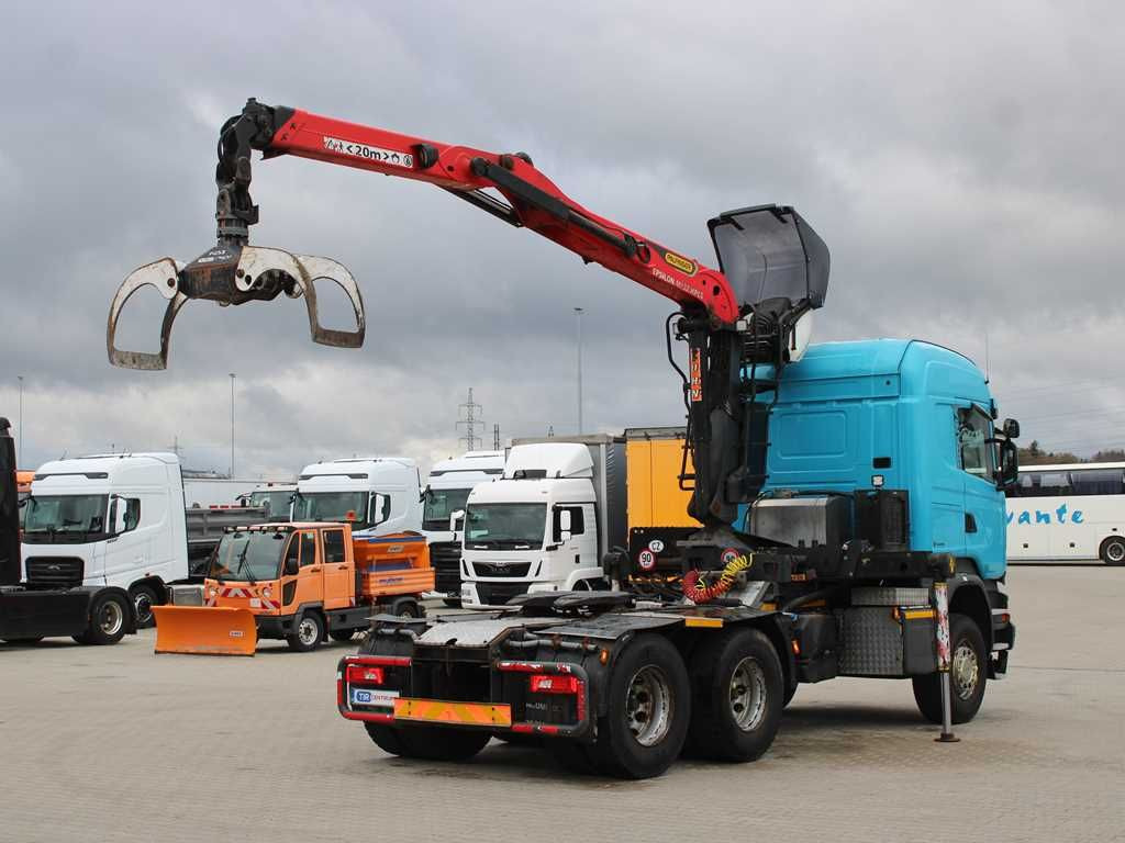 Scania R490, 6X4, EURO 6, PALFINGER EPSILON M13Z91 - Kokvedējs, Kravas auto ar manipulatoru: foto 3 Scania R490, 6X4, EURO 6, PALFINGER EPSILON M13Z91 - Kokvedējs, Kravas auto ar manipulatoru: foto 3