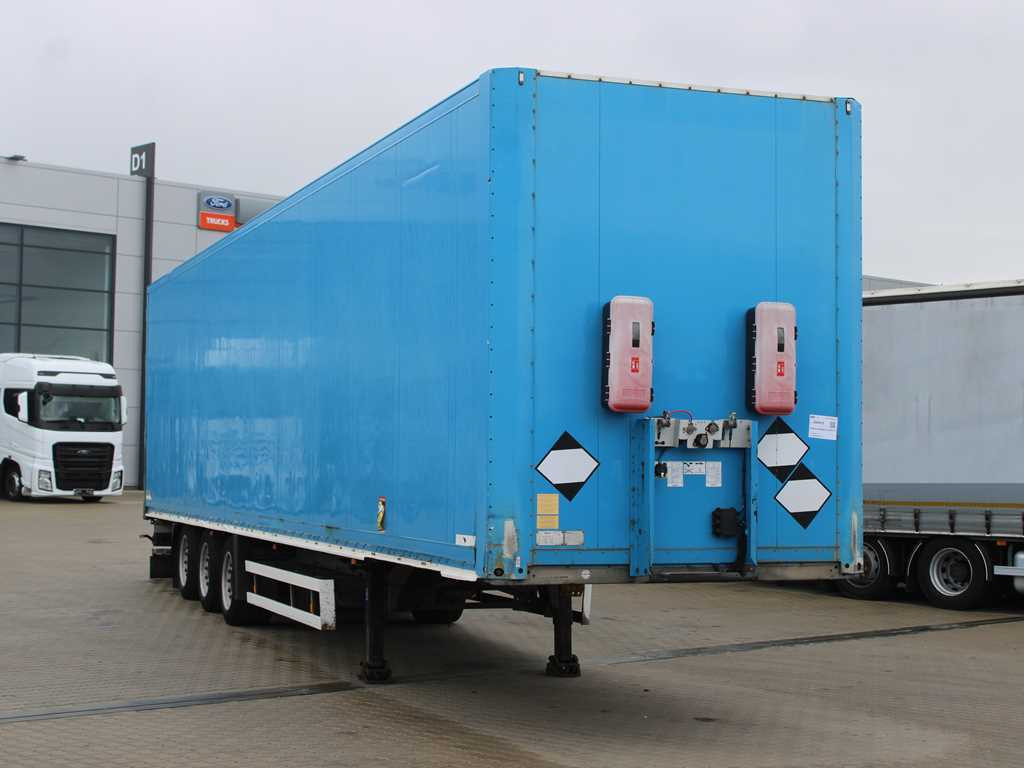 Schmitz CARGOBULL AG SKO 24, AXLES SAF, LOWDECK, TIRES 80% - Puspiekabe slēgtā virsbūve: foto 3 Schmitz CARGOBULL AG SKO 24, AXLES SAF, LOWDECK, TIRES 80% - Puspiekabe slēgtā virsbūve: foto 3