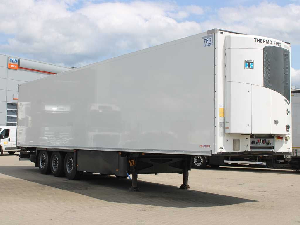 Schmitz Cargobull SCS 24, THERMO KING SLXi 300, LIFTING AXLE - Puspiekabe refrižerators: foto 2 Schmitz Cargobull SCS 24, THERMO KING SLXi 300, LIFTING AXLE - Puspiekabe refrižerators: foto 2
