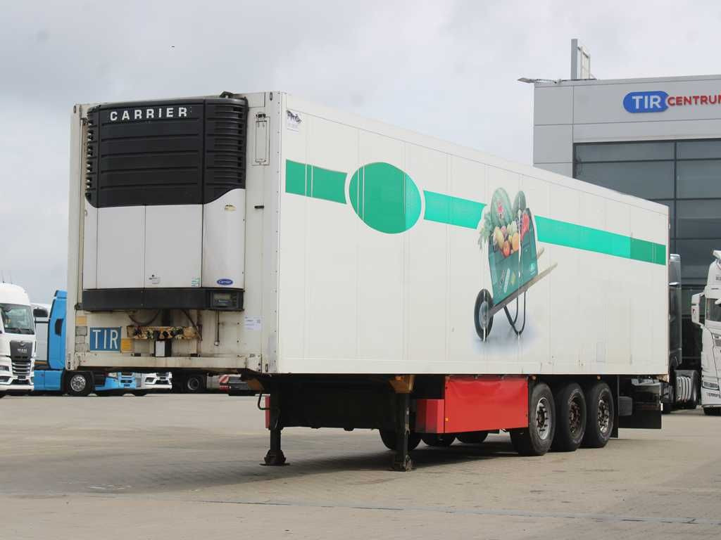 Schmitz Cargobull SKO 24, LIFTING AXLE, SAF, CARRIER - Puspiekabe refrižerators: foto 1 Schmitz Cargobull SKO 24, LIFTING AXLE, SAF, CARRIER - Puspiekabe refrižerators: foto 1