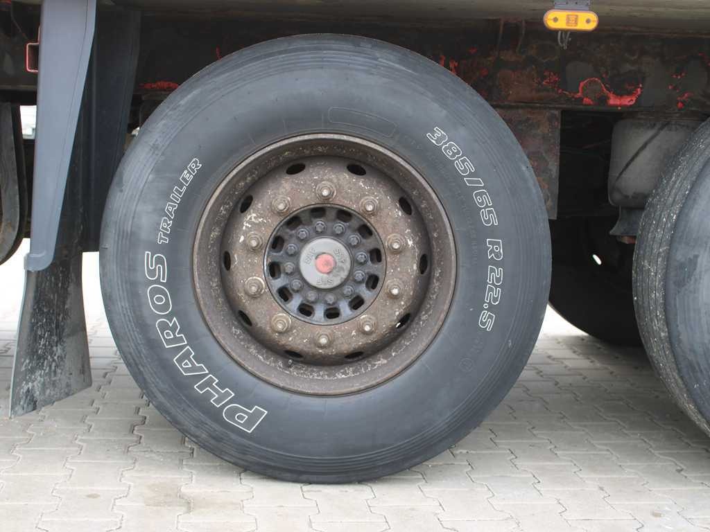 Puspiekabe refrižerators Schmitz SKO 24, LIFTING AXLE, SAF, CARRIER: foto 9