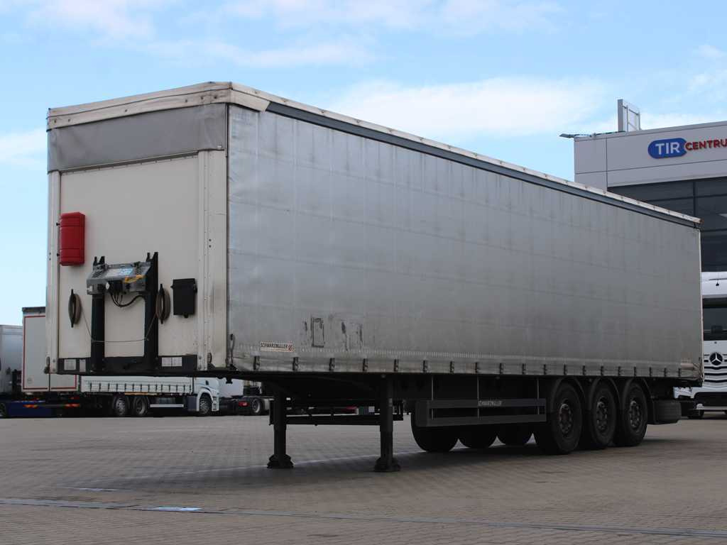 Schwarzmüller SPA 3/E, SAF AXLES, MULTILOCK, MULDA - Tenta puspiekabe: foto 1 Schwarzmüller SPA 3/E, SAF AXLES, MULTILOCK, MULDA - Tenta puspiekabe: foto 1