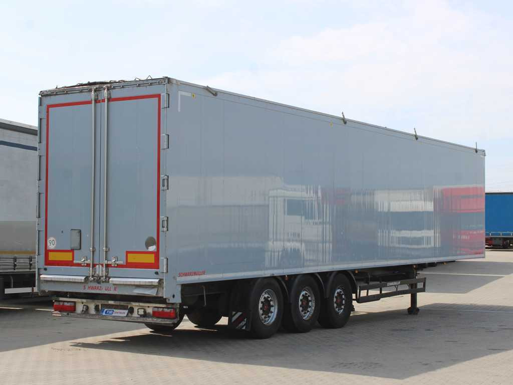 Schwarzmüller SPA 3/E, WALKINGFLOOR, LIFTING AXLE, SAF - Puspiekabe kustīgās grīdas: foto 4 Schwarzmüller SPA 3/E, WALKINGFLOOR, LIFTING AXLE, SAF - Puspiekabe kustīgās grīdas: foto 4
