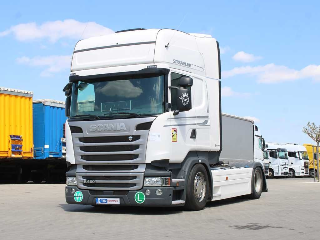 Scania R450, EURO 6, LOWDECK, RETARDER - Vilcējs: foto 1 Scania R450, EURO 6, LOWDECK, RETARDER - Vilcējs: foto 1