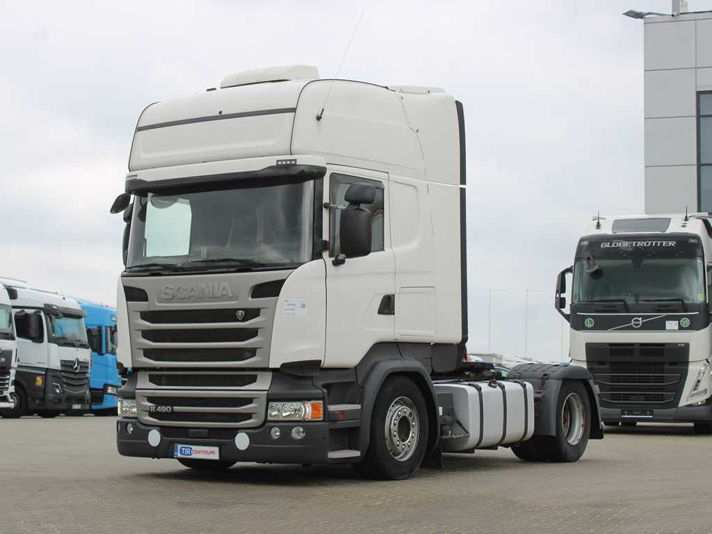 Scania R490, EURO 6, INDEPENDENT AIR CONDITIONING, RETARDER - Vilcējs: foto 1 Scania R490, EURO 6, INDEPENDENT AIR CONDITIONING, RETARDER - Vilcējs: foto 1