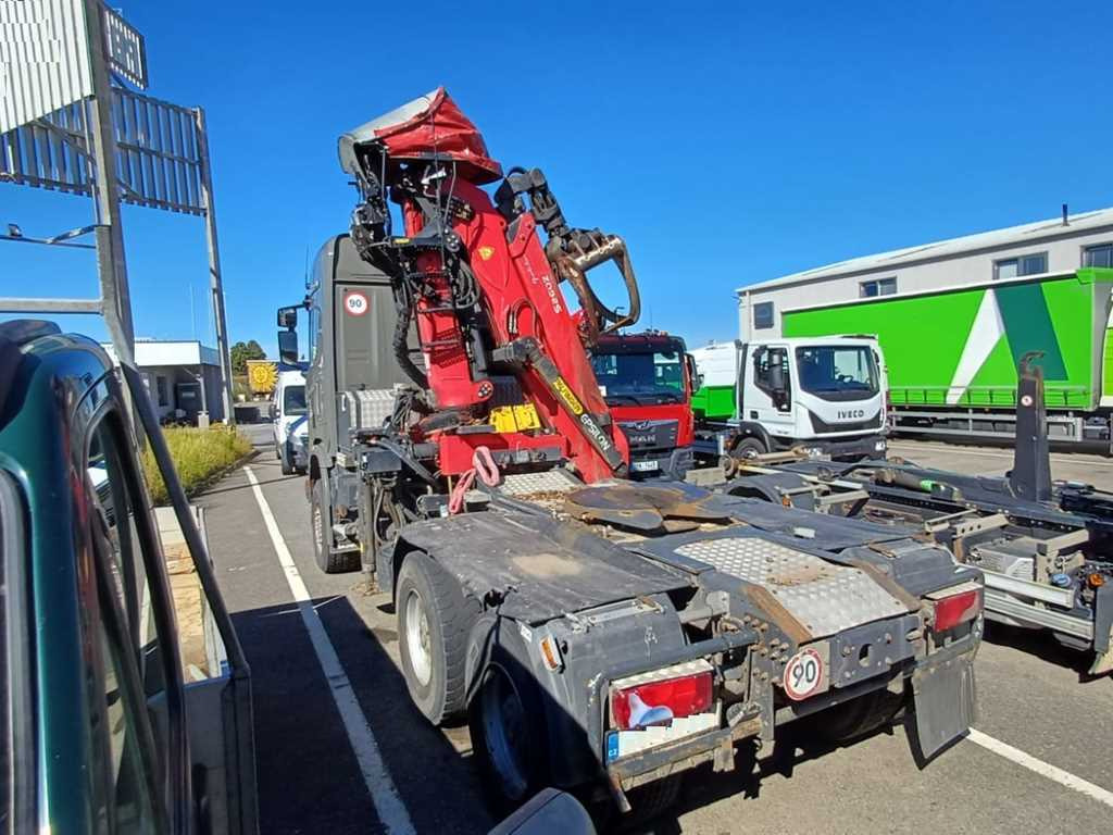 Scania R500, 6x6, RETARDER, OPTICRUISE, PALFINGER EPSILON S260Z96 - Vilcējs: foto 5 Scania R500, 6x6, RETARDER, OPTICRUISE, PALFINGER EPSILON S260Z96 - Vilcējs: foto 5