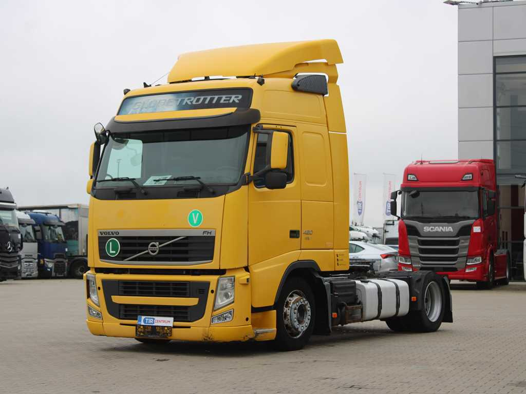 Volvo FH 420, EURO 5 EEV, LOWDECK, AIR SUSPENSION, VEB + - Vilcējs: foto 1 Volvo FH 420, EURO 5 EEV, LOWDECK, AIR SUSPENSION, VEB + - Vilcējs: foto 1