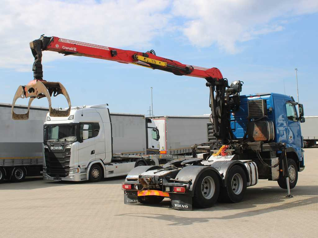 Volvo FHL 3C, EURO 5EEV, 6X4, CRANAB TZ12.2 HYDRAULIC ARM - Vilcējs: foto 3 Volvo FHL 3C, EURO 5EEV, 6X4, CRANAB TZ12.2 HYDRAULIC ARM - Vilcējs: foto 3