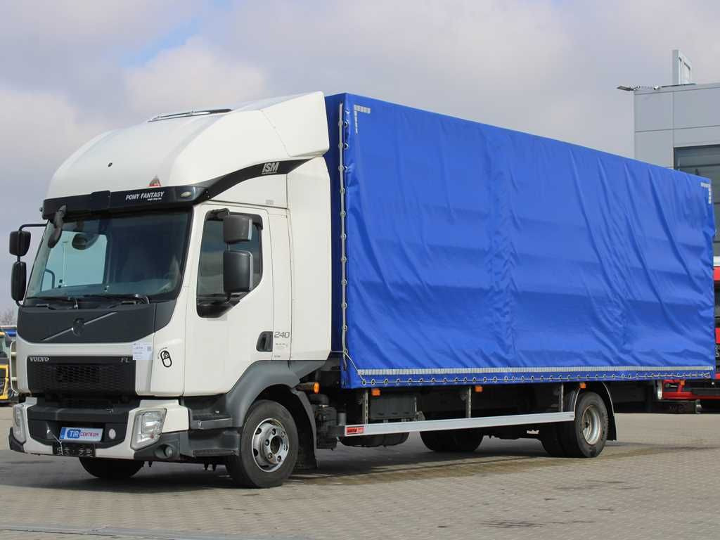 Volvo FL 240, SLEEPING CABIN, EURO 6, VEB+ - Kravas automašīna ar tentu: foto 1 Volvo FL 240, SLEEPING CABIN, EURO 6, VEB+ - Kravas automašīna ar tentu: foto 1