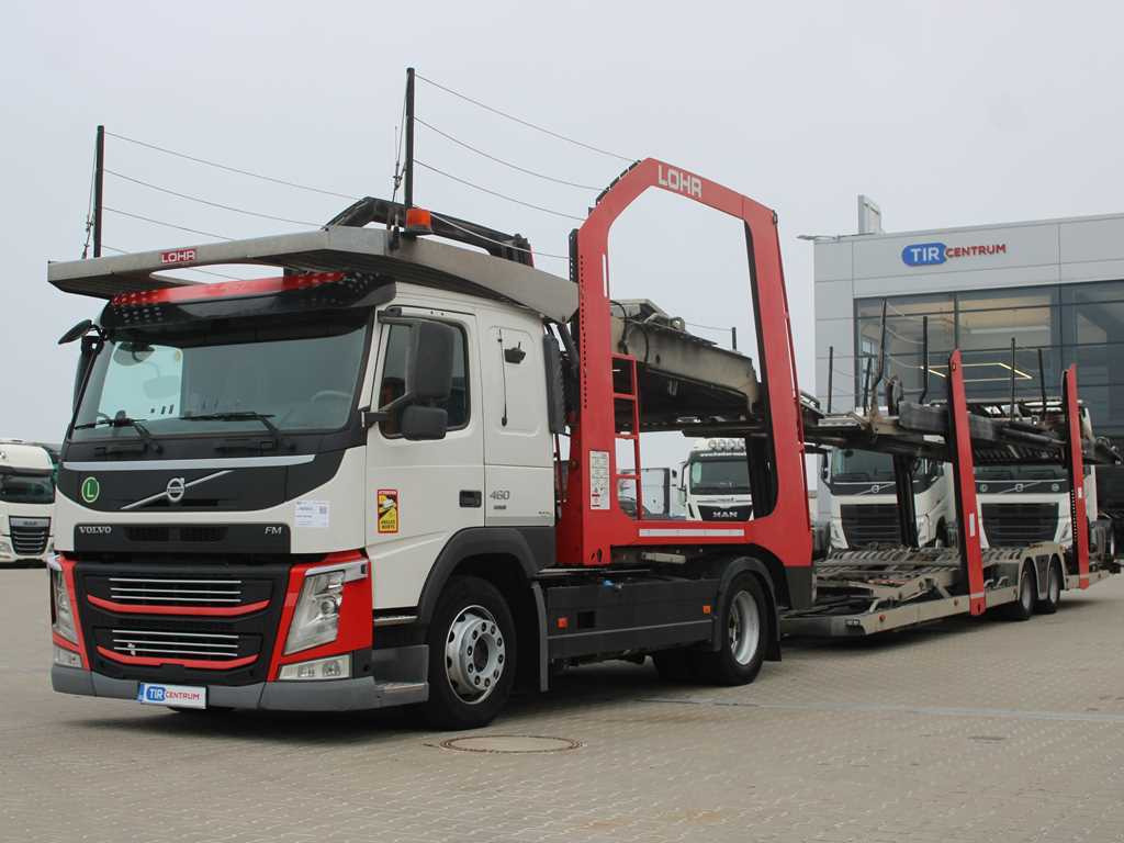 Volvo FM 460, EURO 6, VEB+, INDEPENDENT AIR CONDITIONING, + LOHR (2006) - Autovedējs: foto 1 Volvo FM 460, EURO 6, VEB+, INDEPENDENT AIR CONDITIONING, + LOHR (2006) - Autovedējs: foto 1