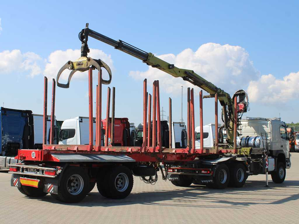 Volvo FMX 500, 6X6, LOGLIFT F265Z95 + DOLL trailer (2007) - Kokvedējs, Kravas auto ar manipulatoru: foto 5 Volvo FMX 500, 6X6, LOGLIFT F265Z95 + DOLL trailer (2007) - Kokvedējs, Kravas auto ar manipulatoru: foto 5