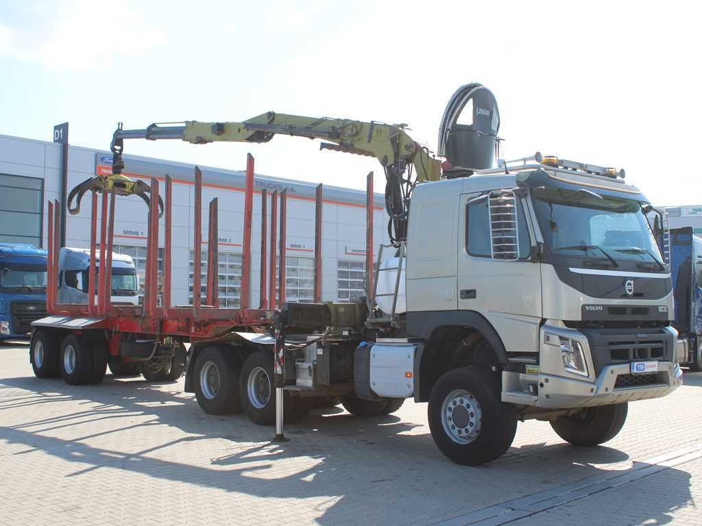 Volvo FMX 500, 6X6, LOGLIFT F265Z95 + DOLL trailer (2007) - Kokvedējs, Kravas auto ar manipulatoru: foto 4 Volvo FMX 500, 6X6, LOGLIFT F265Z95 + DOLL trailer (2007) - Kokvedējs, Kravas auto ar manipulatoru: foto 4