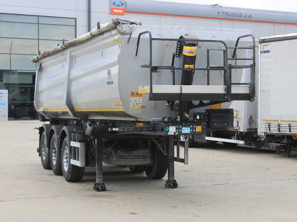 Wielton NW-3, LIFT AXLE, SAF, HARDOX, 32m³ - Puspiekabe pašizgāzējs: foto 3 Wielton NW-3, LIFT AXLE, SAF, HARDOX, 32m³ - Puspiekabe pašizgāzējs: foto 3