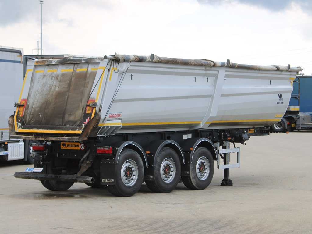 Wielton NW-3, LIFT AXLE, SAF, HARDOX, 32m³ - Puspiekabe pašizgāzējs: foto 4 Wielton NW-3, LIFT AXLE, SAF, HARDOX, 32m³ - Puspiekabe pašizgāzējs: foto 4