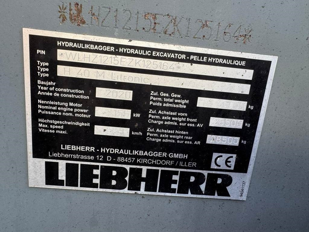 Atkritumu iekrāvējs Liebherr LH 40 M: foto 12