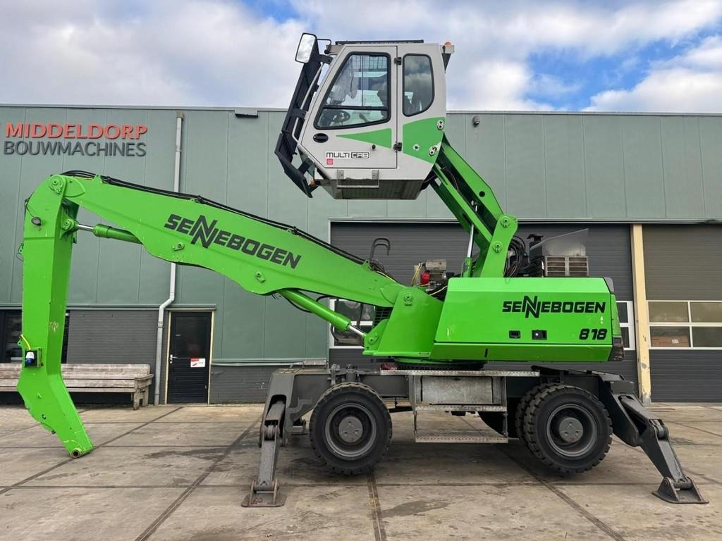 Sennebogen 818M - Atkritumu iekrāvējs: foto 1 Sennebogen 818M - Atkritumu iekrāvējs: foto 1