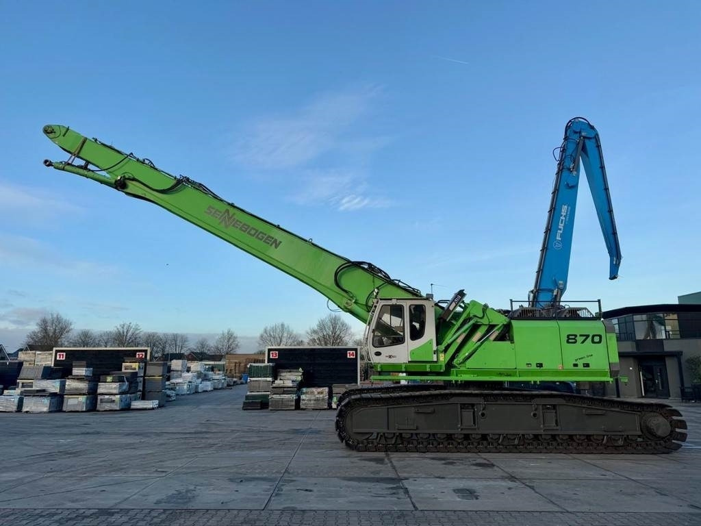 Sennebogen 870R  - Atkritumu iekrāvējs: foto 2 Sennebogen 870R  - Atkritumu iekrāvējs: foto 2