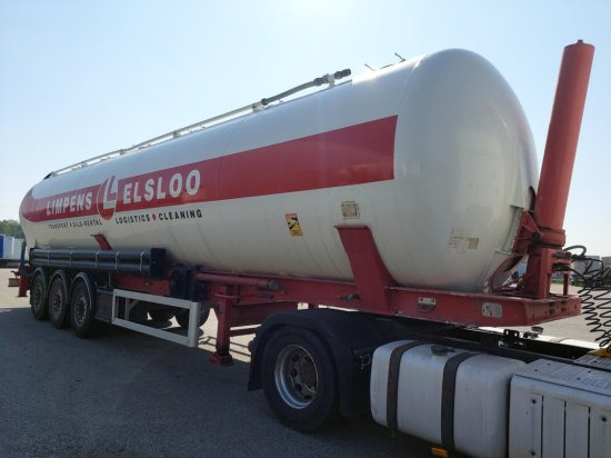Feldbinder KIP 63.3 Siloauflieger, SAF-Achsen, Alu-Felgen, - Silosa puspiekabe: foto 2 Feldbinder KIP 63.3 Siloauflieger, SAF-Achsen, Alu-Felgen, - Silosa puspiekabe: foto 2
