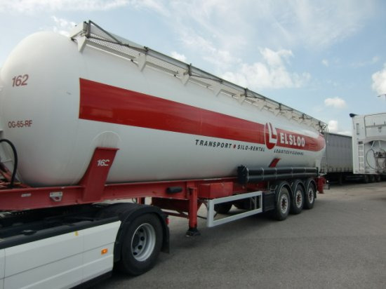 Feldbinder KIP 63.3 Siloauflieger, SAF-Achsen, Alu-Felgen, - Silosa puspiekabe: foto 1 Feldbinder KIP 63.3 Siloauflieger, SAF-Achsen, Alu-Felgen, - Silosa puspiekabe: foto 1