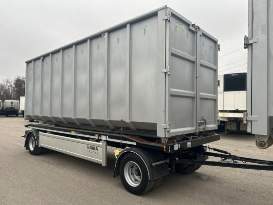 Hüffermann Abrollanhänger Preis ohne Abrollcontainer - Multilift/ Būvgružu konteinera piekabe: foto 3 Hüffermann Abrollanhänger Preis ohne Abrollcontainer - Multilift/ Būvgružu konteinera piekabe: foto 3