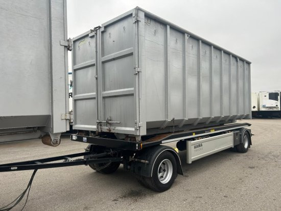 Hüffermann Abrollanhänger Preis ohne Abrollcontainer - Multilift/ Būvgružu konteinera piekabe: foto 1 Hüffermann Abrollanhänger Preis ohne Abrollcontainer - Multilift/ Būvgružu konteinera piekabe: foto 1