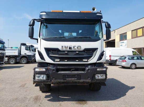 Iveco 8x4 Meiller Abroller, Automatik, E6, Retarder, - Pacēlājs ar āķi, Kravas auto ar manipulatoru: foto 2 Iveco 8x4 Meiller Abroller, Automatik, E6, Retarder, - Pacēlājs ar āķi, Kravas auto ar manipulatoru: foto 2