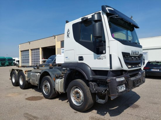 Iveco 8x4 Meiller Abroller, Automatik, E6, Retarder, - Pacēlājs ar āķi, Kravas auto ar manipulatoru: foto 3 Iveco 8x4 Meiller Abroller, Automatik, E6, Retarder, - Pacēlājs ar āķi, Kravas auto ar manipulatoru: foto 3