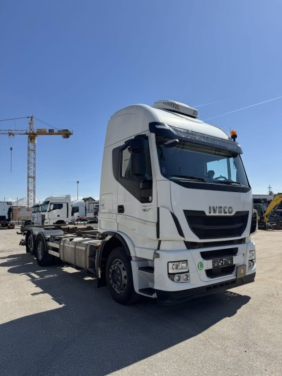 Iveco Stralis AS260SY LBW BDF, Automatik, E6, Standklkima - Konteineru vedējs/ Kravas automašīna ar noņemamā virsbūve: foto 3 Iveco Stralis AS260SY LBW BDF, Automatik, E6, Standklkima - Konteineru vedējs/ Kravas automašīna ar noņemamā virsbūve: foto 3