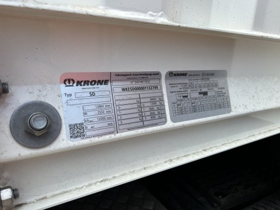 Krone SDK27 Dryliner Koffer Auflieger, Zurschienen, Mehrere Einheiten verfügbar - Puspiekabe slēgtā virsbūve: foto 5 Krone SDK27 Dryliner Koffer Auflieger, Zurschienen, Mehrere Einheiten verfügbar - Puspiekabe slēgtā virsbūve: foto 5