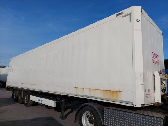Krone SDK27 Kofferauflieger, Liftachse - Puspiekabe slēgtā virsbūve: foto 1 Krone SDK27 Kofferauflieger, Liftachse - Puspiekabe slēgtā virsbūve: foto 1