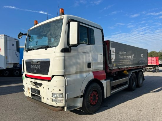 MAN TGX 26.400 Kipper, Retarder, E5 + EEV, Getreideschieber - Kravas automašīna pašizgāzējs: foto 1 MAN TGX 26.400 Kipper, Retarder, E5 + EEV, Getreideschieber - Kravas automašīna pašizgāzējs: foto 1