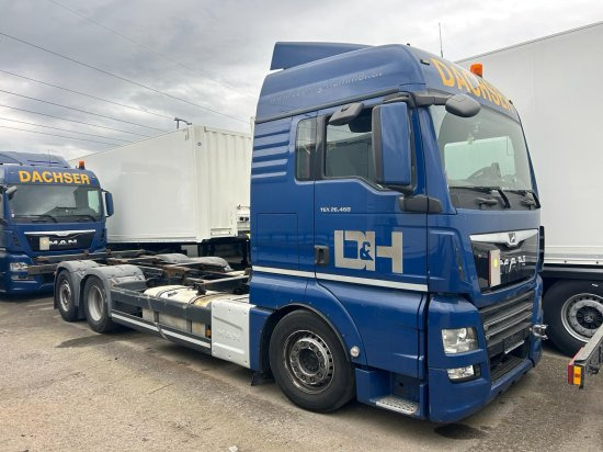 MAN TGX 26.440 XLX 6x2 Liftachse, Euro 6, Motorschaden - Konteineru vedējs/ Kravas automašīna ar noņemamā virsbūve: foto 1 MAN TGX 26.440 XLX 6x2 Liftachse, Euro 6, Motorschaden - Konteineru vedējs/ Kravas automašīna ar noņemamā virsbūve: foto 1