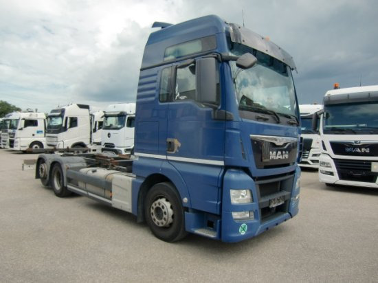 MAN TGX 26.440 XXL 6x2 Liftachse Euro 6 - Konteineru vedējs/ Kravas automašīna ar noņemamā virsbūve: foto 3 MAN TGX 26.440 XXL 6x2 Liftachse Euro 6 - Konteineru vedējs/ Kravas automašīna ar noņemamā virsbūve: foto 3