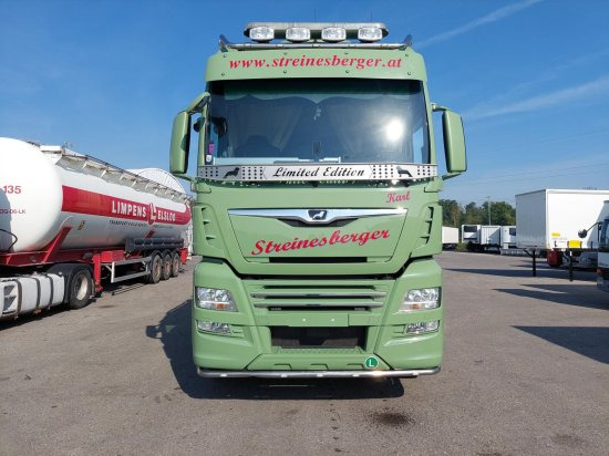 MAN TGX 26.500 6x4x4 Holztransporter, Motor Neu - Kokvedējs, Kravas auto ar manipulatoru: foto 3 MAN TGX 26.500 6x4x4 Holztransporter, Motor Neu - Kokvedējs, Kravas auto ar manipulatoru: foto 3