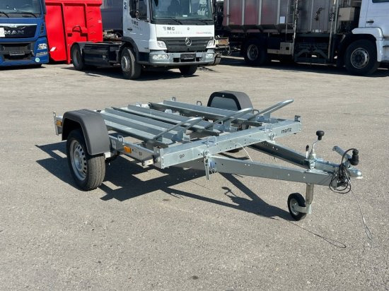 Jaunā Motocikla piekabe Martz GP 1 R,  Motorrad-Transporter, Verzinkt, Meher-Achsen,: foto 1
