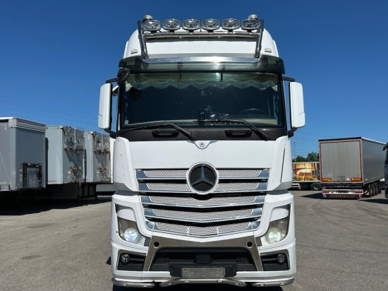 Mercedes-Benz Actros 2545 L 6x2, Retarder, Pritsche, Hiab XS 166 D-4 PRO, E5 - Bortu kravas automašīna/ Platforma, Kravas auto ar manipulatoru: foto 2 Mercedes-Benz Actros 2545 L 6x2, Retarder, Pritsche, Hiab XS 166 D-4 PRO, E5 - Bortu kravas automašīna/ Platforma, Kravas auto ar manipulatoru: foto 2