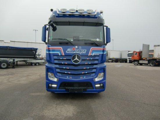 Mercedes-Benz Actros 2653 6x4 Holz Palfinger Kabinenkran - Kokvedējs, Kravas auto ar manipulatoru: foto 2 Mercedes-Benz Actros 2653 6x4 Holz Palfinger Kabinenkran - Kokvedējs, Kravas auto ar manipulatoru: foto 2