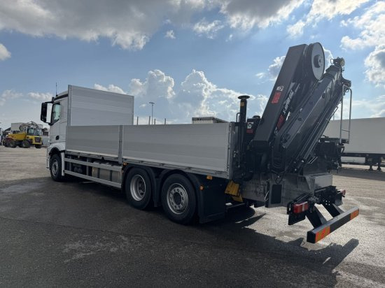 Mercedes-Benz Actros 2653, Retarder, Pritsche, Hiab Hipro 232 ES5 - Bortu kravas automašīna/ Platforma, Kravas auto ar manipulatoru: foto 4 Mercedes-Benz Actros 2653, Retarder, Pritsche, Hiab Hipro 232 ES5 - Bortu kravas automašīna/ Platforma, Kravas auto ar manipulatoru: foto 4