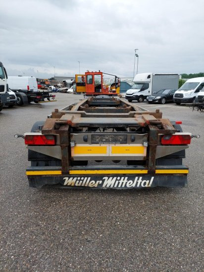 Müller-Mitteltal ,Abrollanhänger - Multilift/ Būvgružu konteinera piekabe: foto 3 Müller-Mitteltal ,Abrollanhänger - Multilift/ Būvgružu konteinera piekabe: foto 3