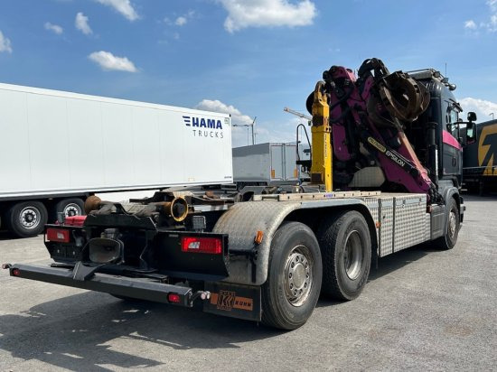 Scania R580 6x2, Schrottkran, E6, Lenk-Lift-Achse - Pacēlājs ar āķi, Kravas auto ar manipulatoru: foto 5 Scania R580 6x2, Schrottkran, E6, Lenk-Lift-Achse - Pacēlājs ar āķi, Kravas auto ar manipulatoru: foto 5
