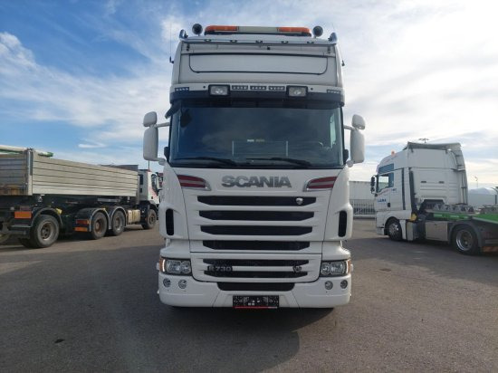Scania R730 6x4 Pritsche, Voll-Luft Palfinger PK27002 Kran Retarder, Alu-Felgen, - Bortu kravas automašīna/ Platforma, Kravas auto ar manipulatoru: foto 3 Scania R730 6x4 Pritsche, Voll-Luft Palfinger PK27002 Kran Retarder, Alu-Felgen, - Bortu kravas automašīna/ Platforma, Kravas auto ar manipulatoru: foto 3