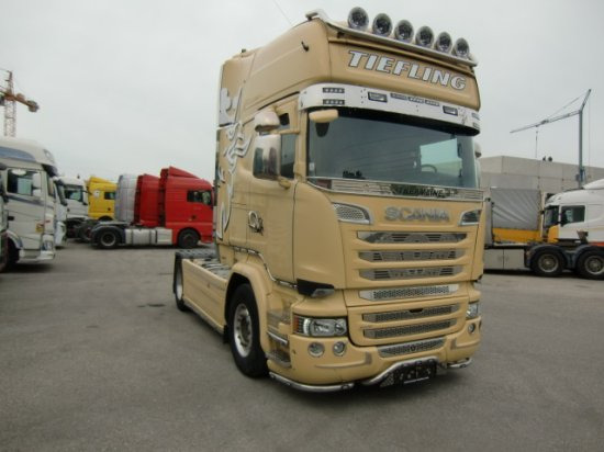 Scania R520 V8,Topline,Hydraulik Retarder Voll Luft - Vilcējs: foto 3 Scania R520 V8,Topline,Hydraulik Retarder Voll Luft - Vilcējs: foto 3