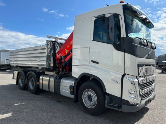 Volvo FH 500 3-Seiten Kipper mit Palfinger PK22002EH, Retarder - Kravas automašīna pašizgāzējs: foto 3 Volvo FH 500 3-Seiten Kipper mit Palfinger PK22002EH, Retarder - Kravas automašīna pašizgāzējs: foto 3