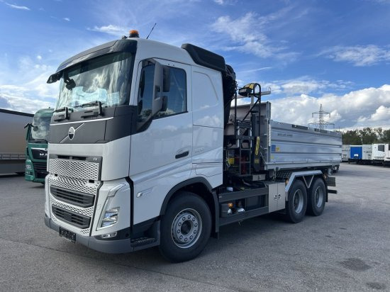 Volvo FH 500 3-Seiten Meiller Kipper mit Palfinger PK22002EH, Retarder, - Kravas automašīna pašizgāzējs: foto 1 Volvo FH 500 3-Seiten Meiller Kipper mit Palfinger PK22002EH, Retarder, - Kravas automašīna pašizgāzējs: foto 1