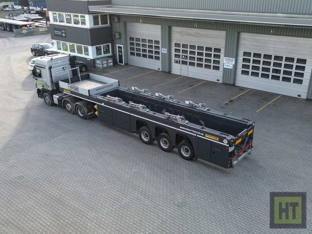 Faymonviile 3-Achs-Beton-Innenlader-PrefaMAX - Bortu puspiekabe/ Platforma: foto 1 Faymonviile 3-Achs-Beton-Innenlader-PrefaMAX - Bortu puspiekabe/ Platforma: foto 1