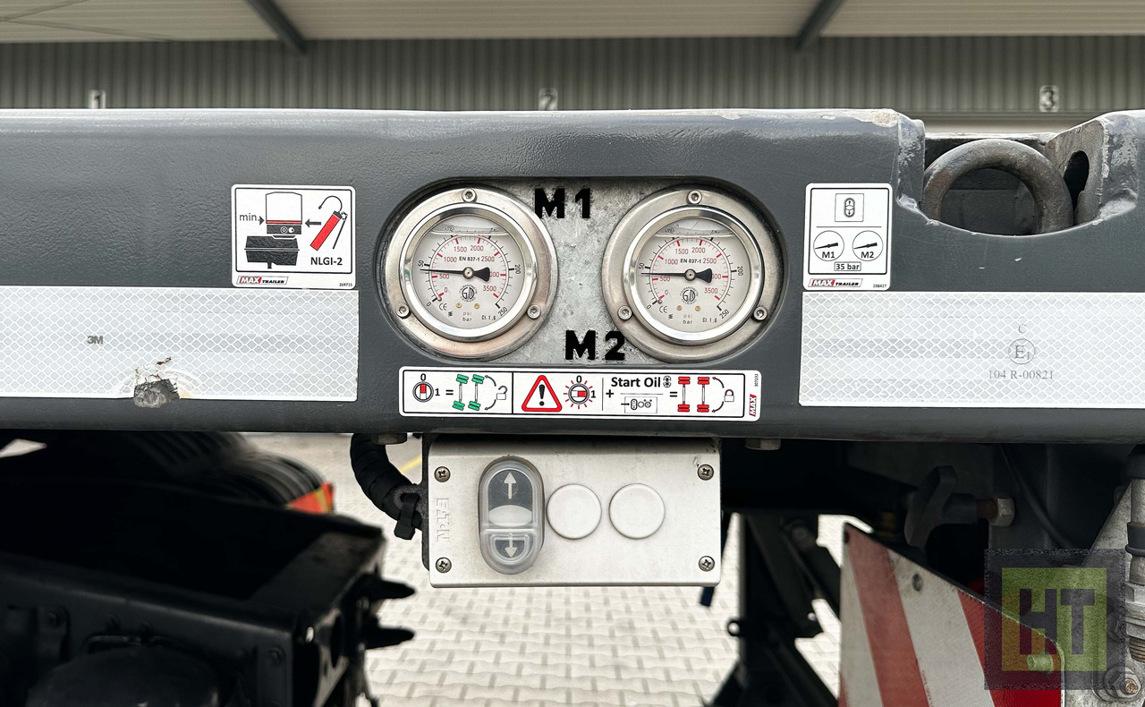 Faymonville MAX Trailer-3-Achs-Doppeltele-Plateau-zwangsgelenkt - Bortu puspiekabe/ Platforma: foto 3 Faymonville MAX Trailer-3-Achs-Doppeltele-Plateau-zwangsgelenkt - Bortu puspiekabe/ Platforma: foto 3