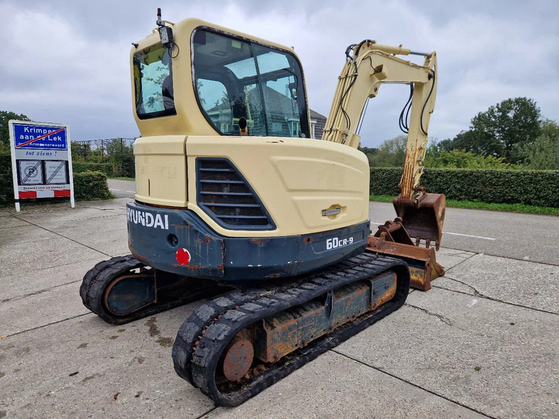 Hyundai Robex CR60-9 met airco en 3 bakken - Mini-ekskavators: foto 4 Hyundai Robex CR60-9 met airco en 3 bakken - Mini-ekskavators: foto 4