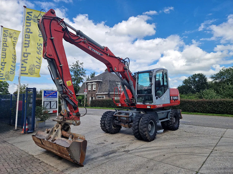 Riteņu ekskavators Terex TW160 inclusief kantelbak (1.98m.): foto 1