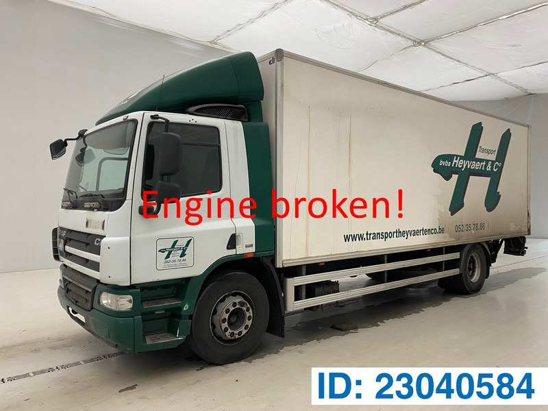 DAF CF75.250 - damaged engine - Kravas automašīna ar slēgto virsbūvi: foto 1 DAF CF75.250 - damaged engine - Kravas automašīna ar slēgto virsbūvi: foto 1