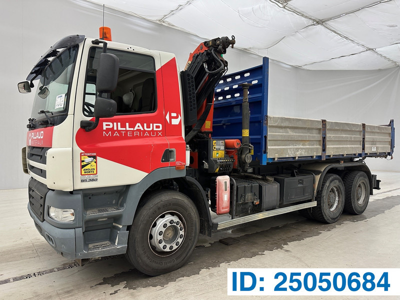DAF CF85.360 - 6x4 - Kravas automašīna pašizgāzējs, Kravas auto ar manipulatoru: foto 1 DAF CF85.360 - 6x4 - Kravas automašīna pašizgāzējs, Kravas auto ar manipulatoru: foto 1